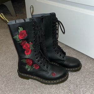 Dr. Martens 1914 Vonda leather mid calf boots